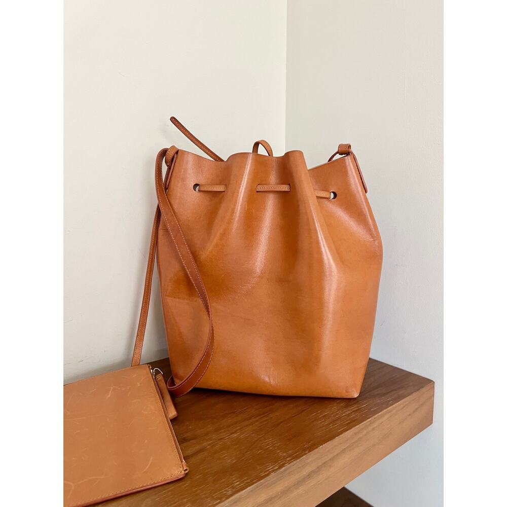 Mansur Gavriel Brown Crossbody Bag with Timeless Design - Picture 9 of 16